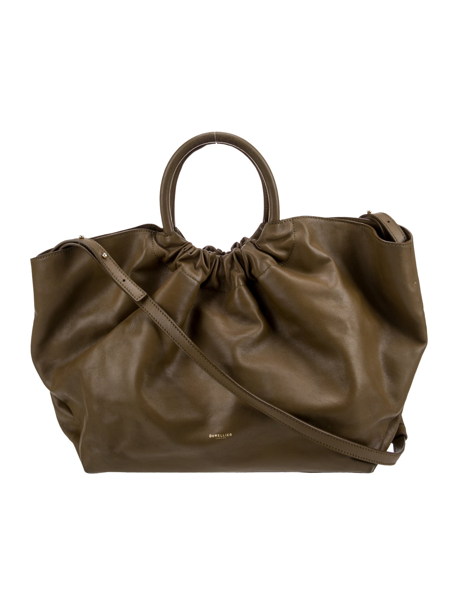 DeMellier Leather Top Handle Bag