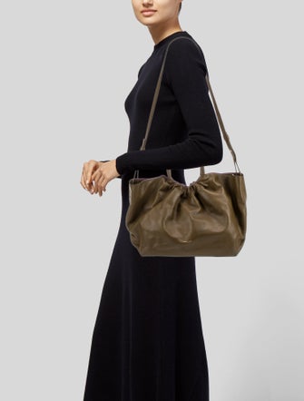 DeMellier Leather Top Handle Bag