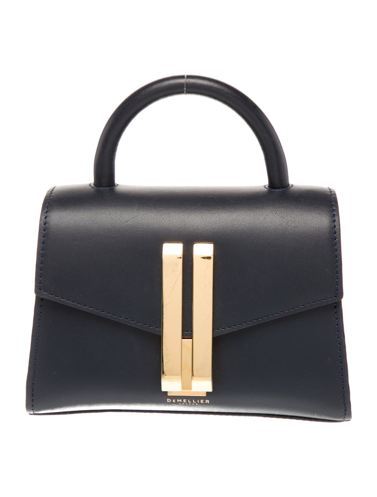 DeMellier Leather Top Handle Bag