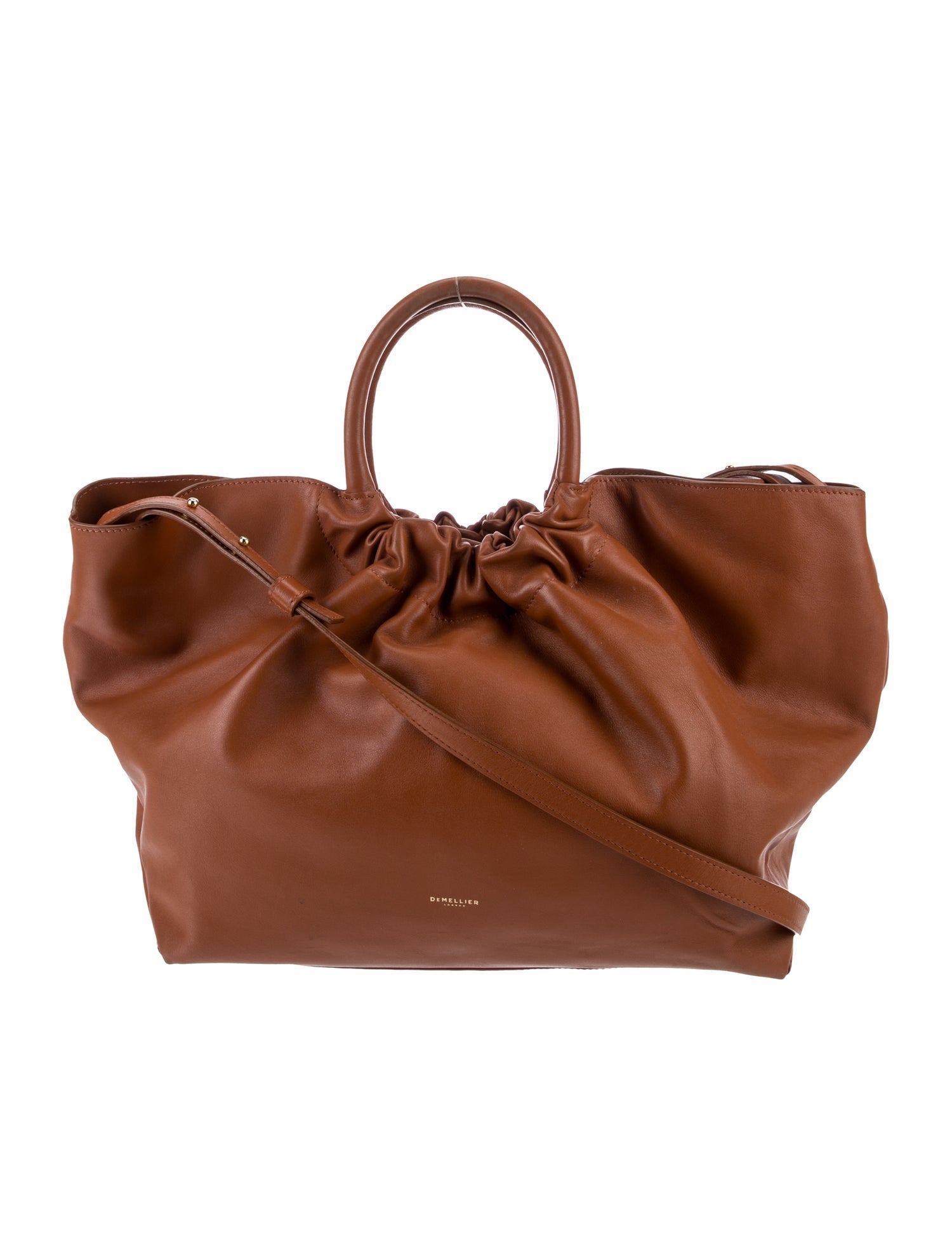 DeMellier Leather Top Handle Bag