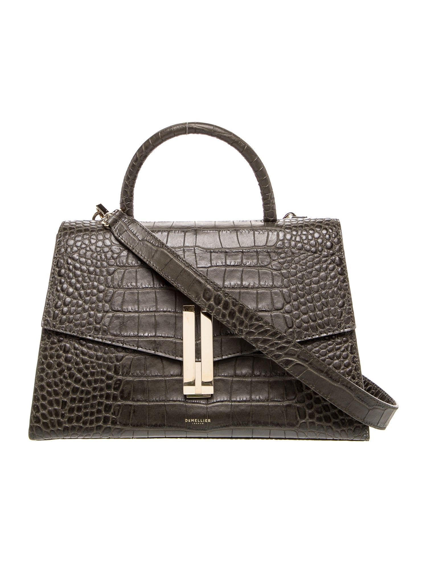 DeMellier Leather Top Handle Bag