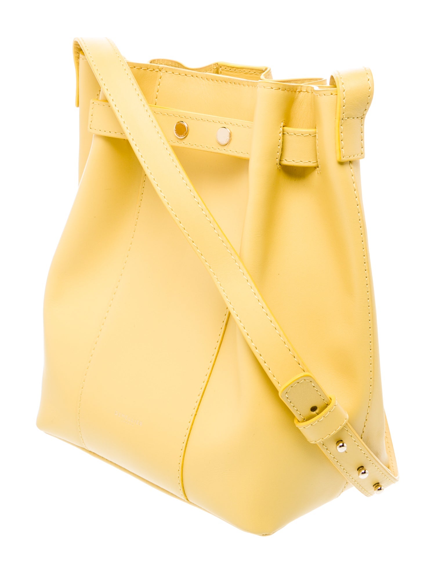 DeMellier Leather Bucket Bag