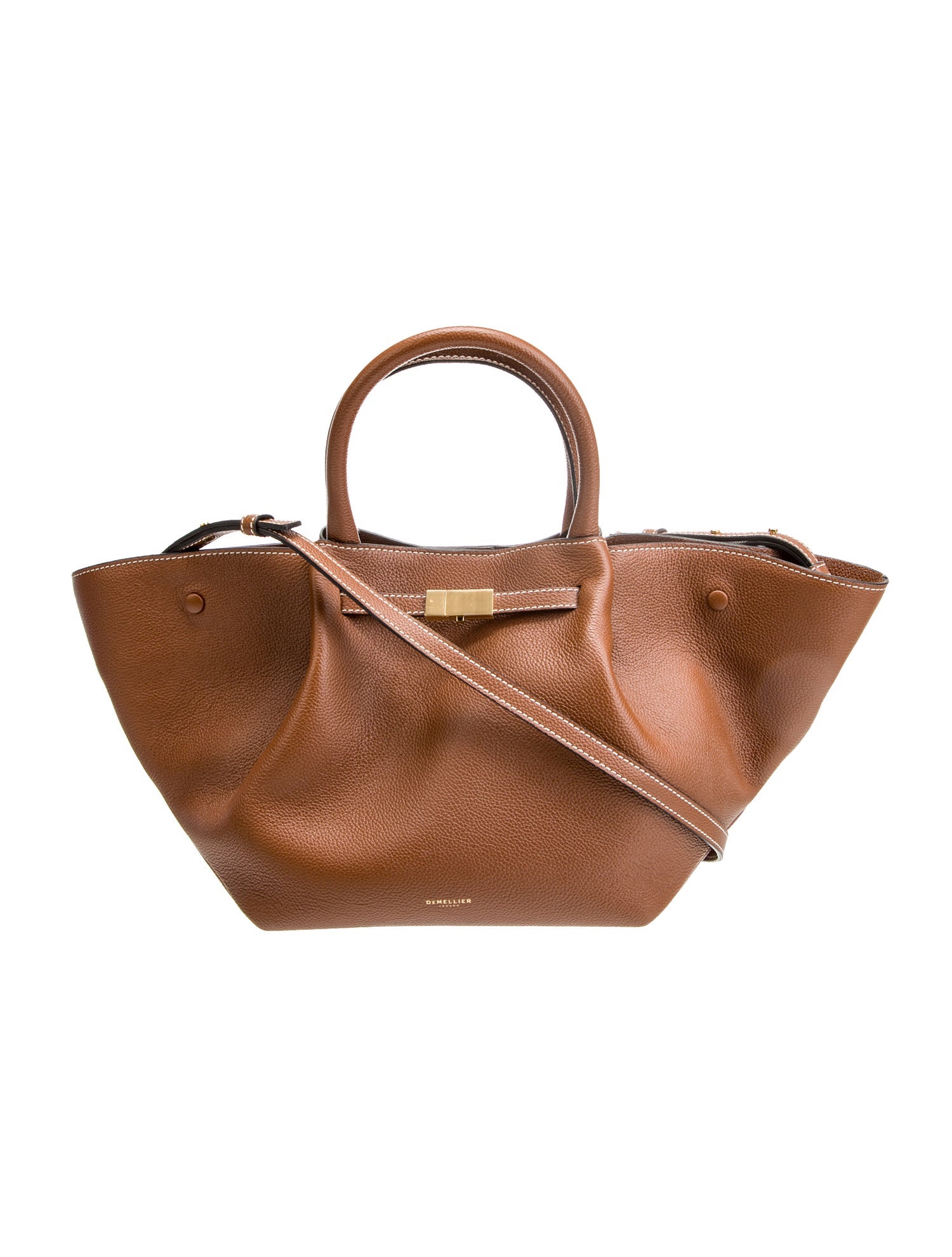 DeMellier Leather Top Handle Bag