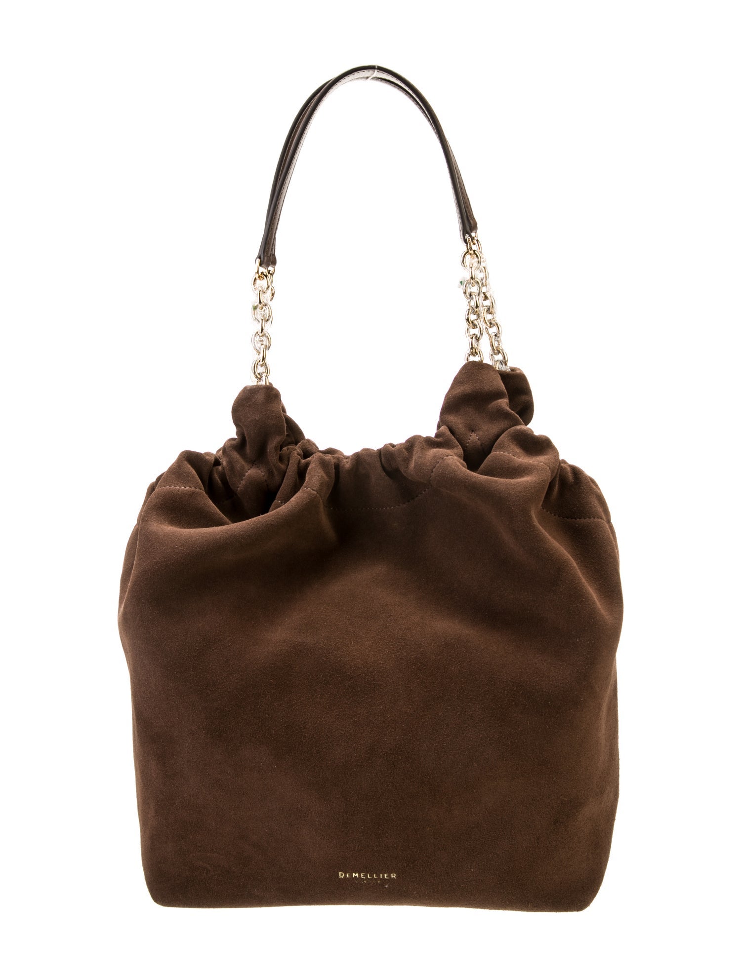 DeMellier Suede Top Handle Bag