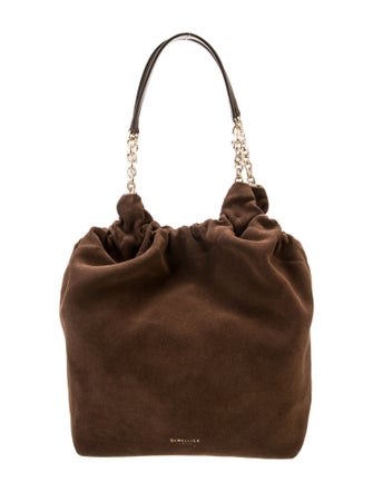 DeMellier Suede Top Handle Bag