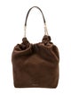 DeMellier Suede Top Handle Bag