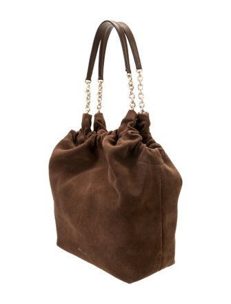 DeMellier Suede Top Handle Bag