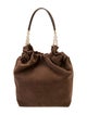 DeMellier Suede Top Handle Bag