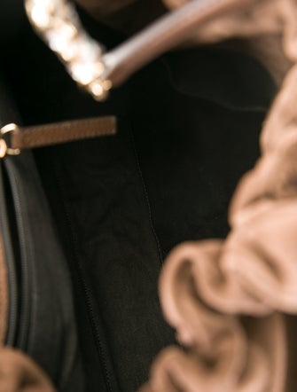 DeMellier Suede Top Handle Bag