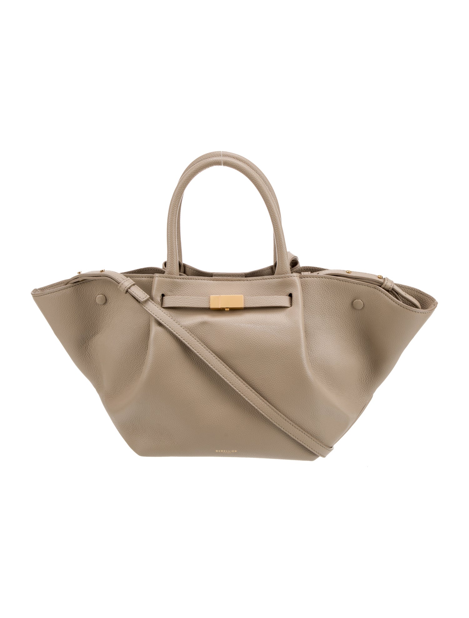 DeMellier Leather Top Handle Bag