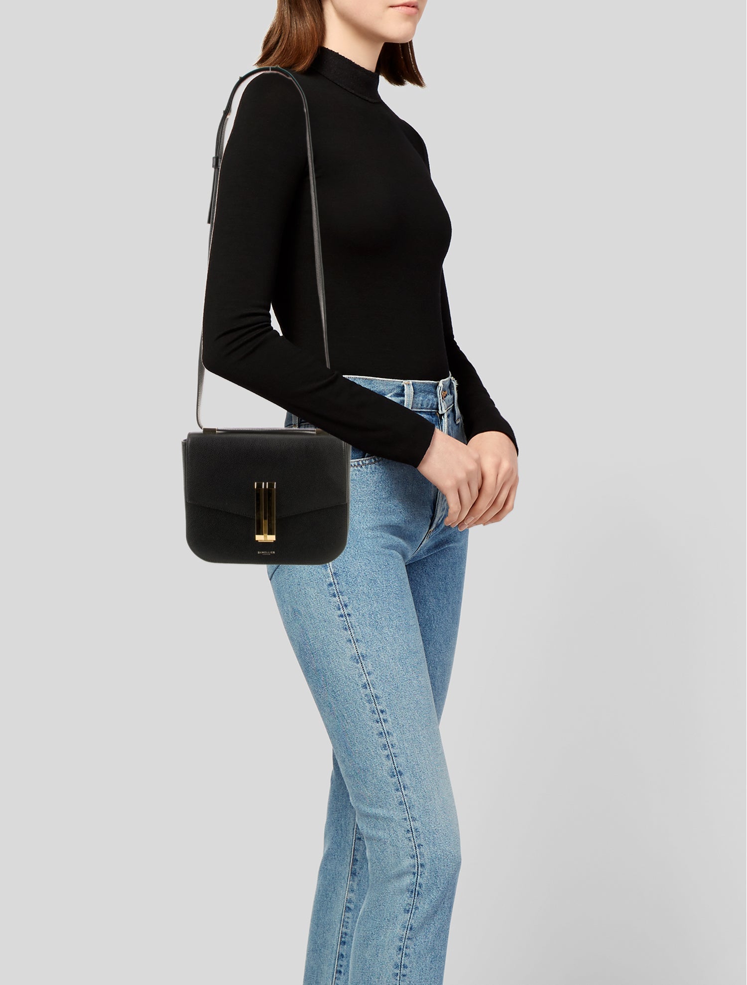 DeMellier Leather Shoulder Bag