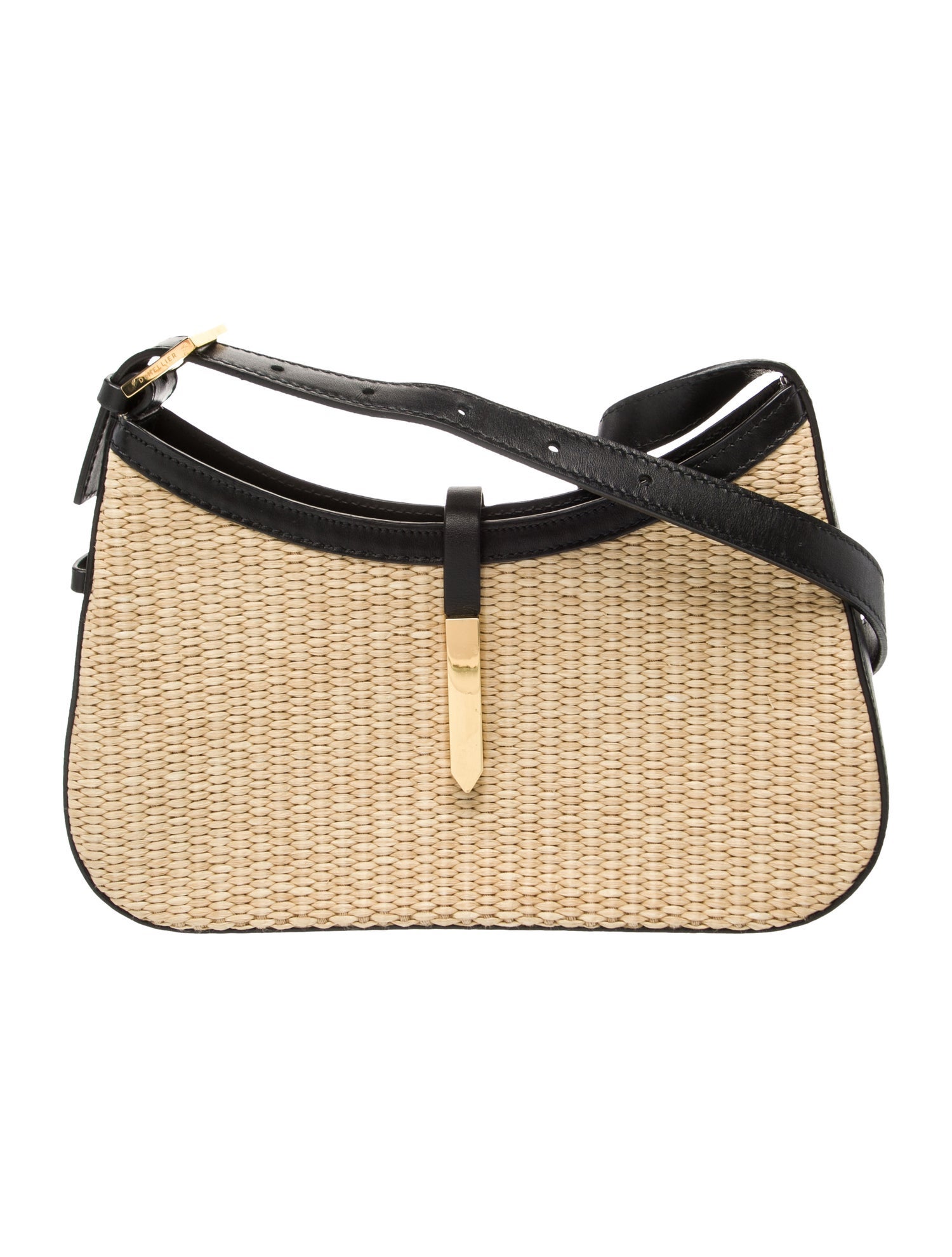 DeMellier Straw Shoulder Bag