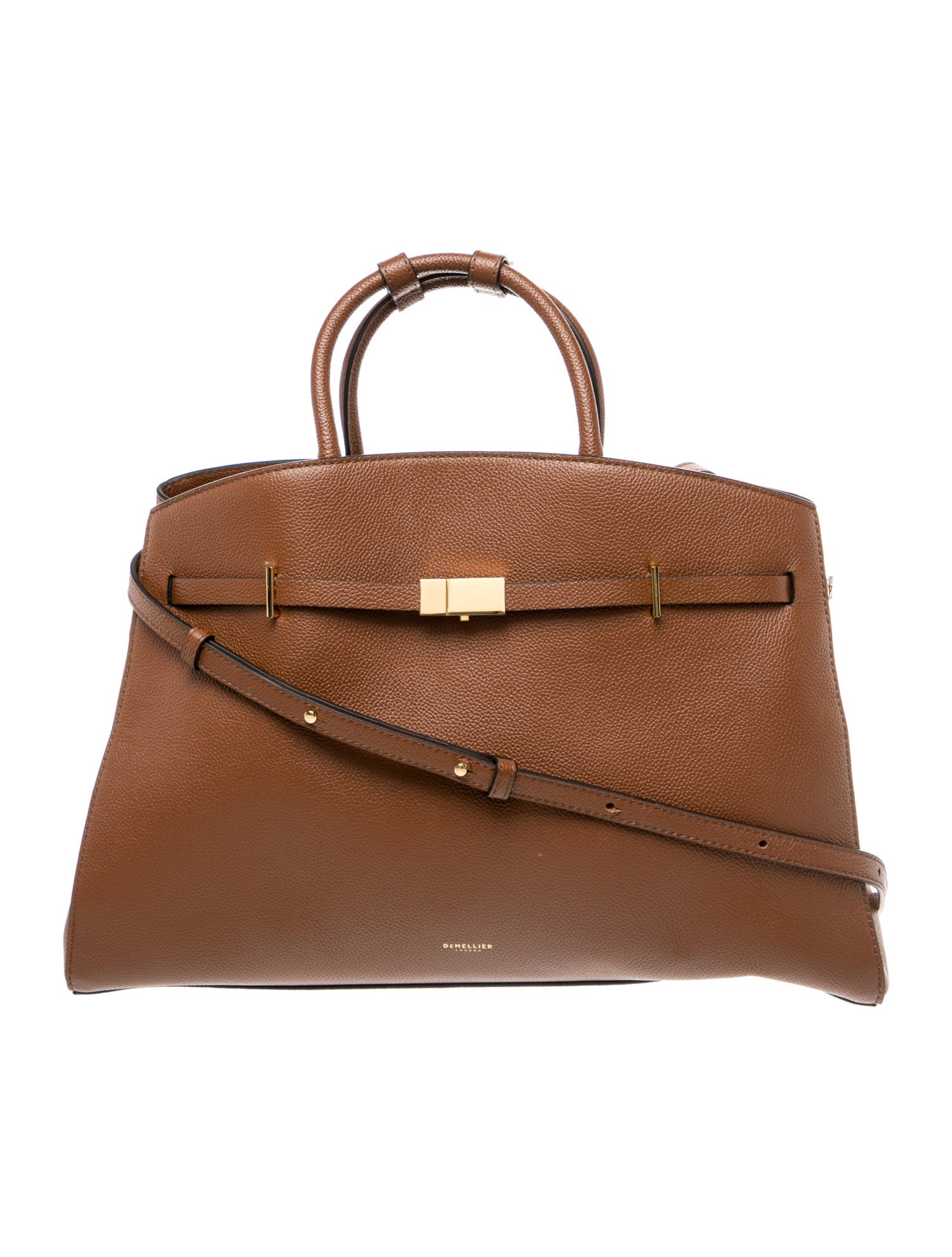 DeMellier Leather Top Handle Bag