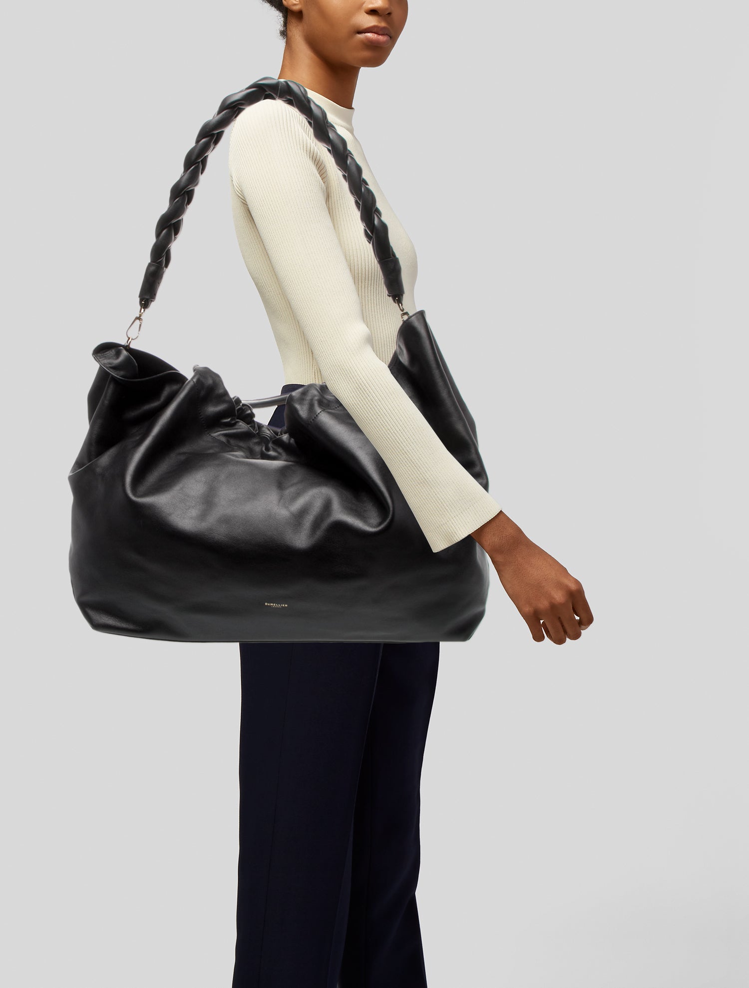 DeMellier Leather Evening Bag