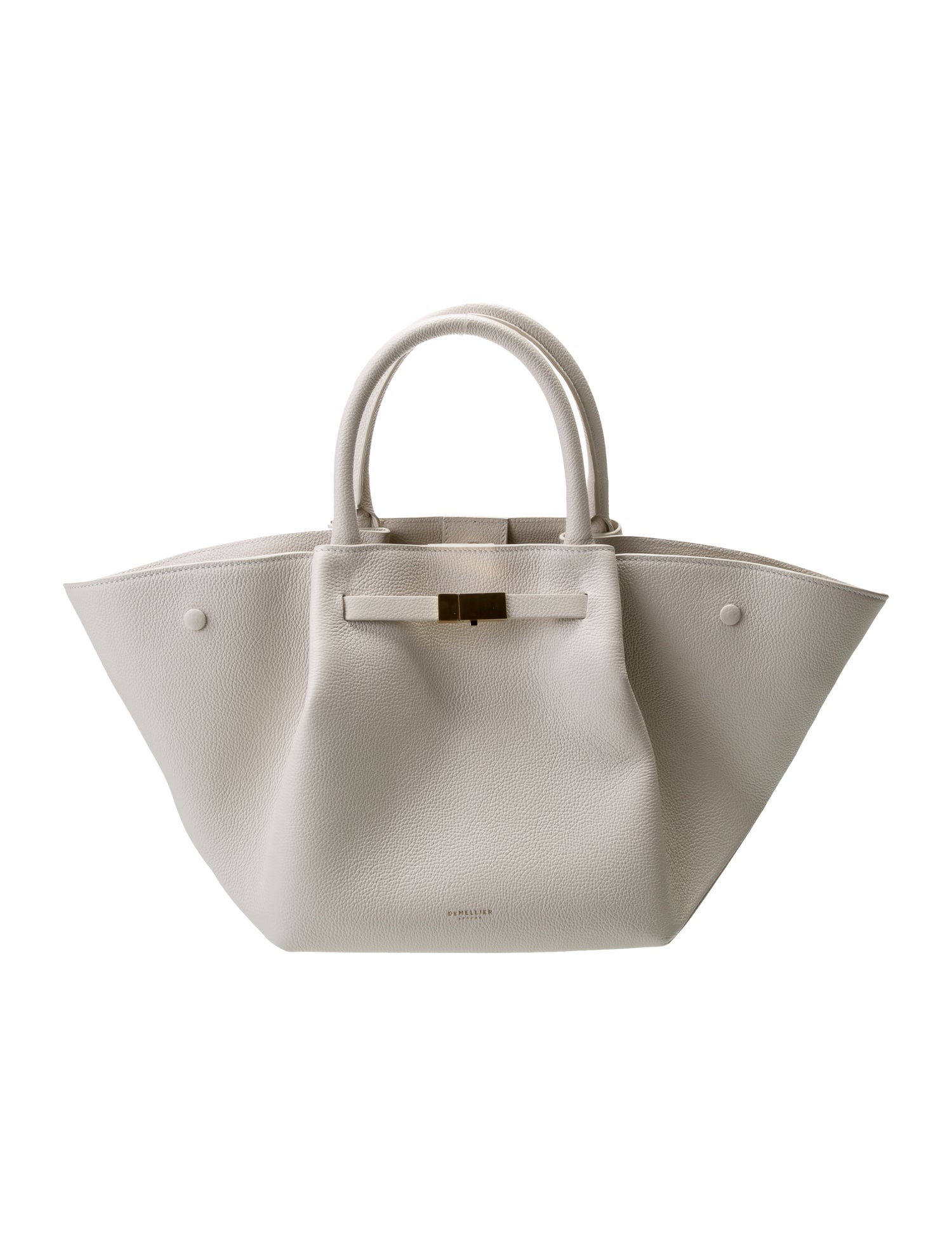 DeMellier Saffiano Leather Top Handle Bag
