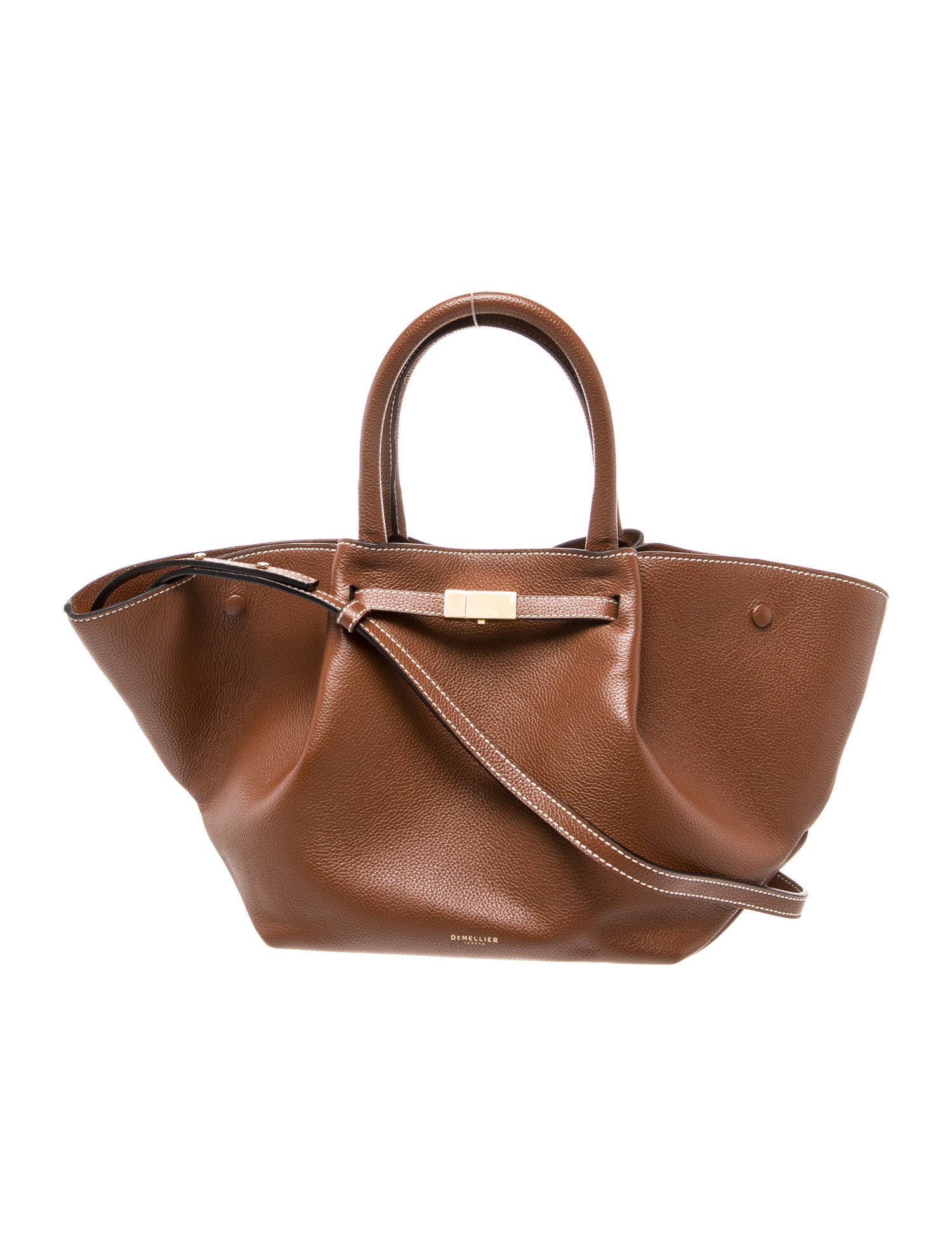 DeMellier Leather Top Handle Bag