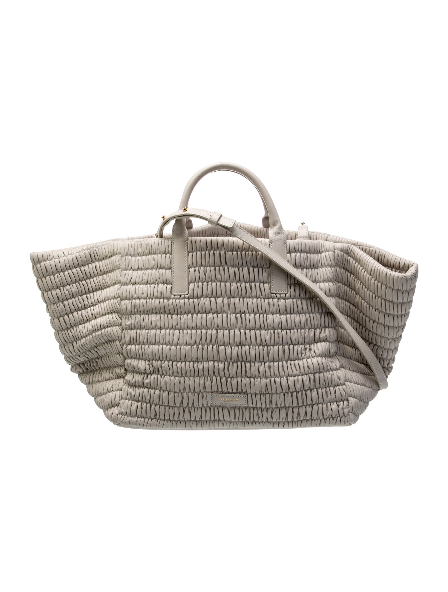 DeMellier Leather Weekender Bag