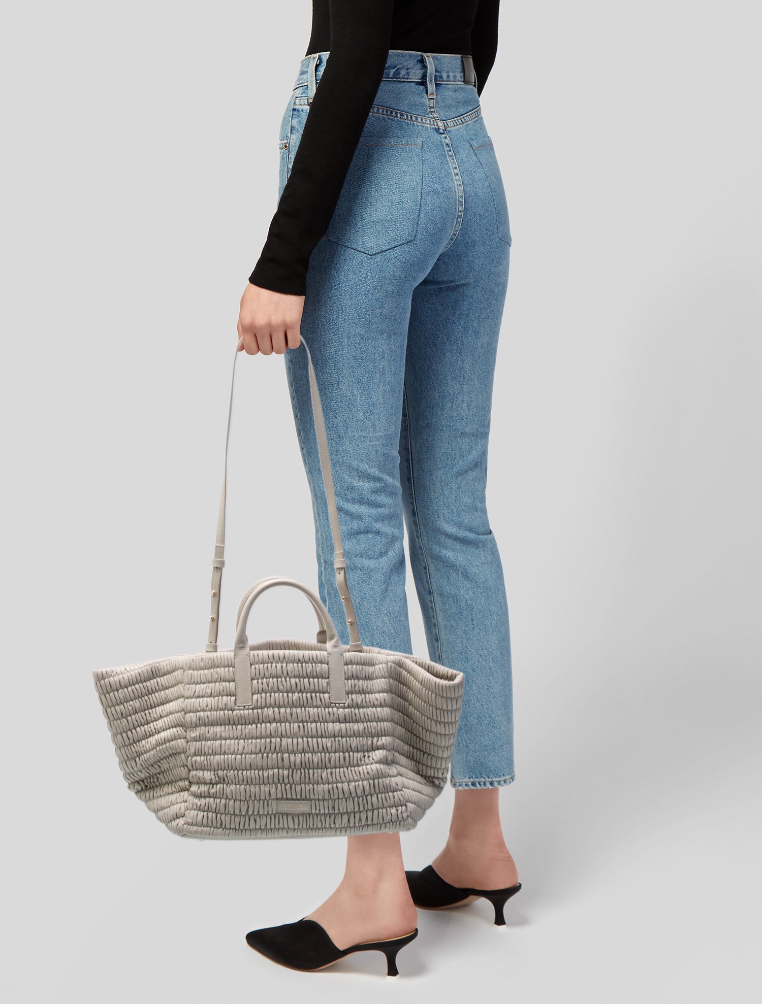 DeMellier Leather Weekender Bag