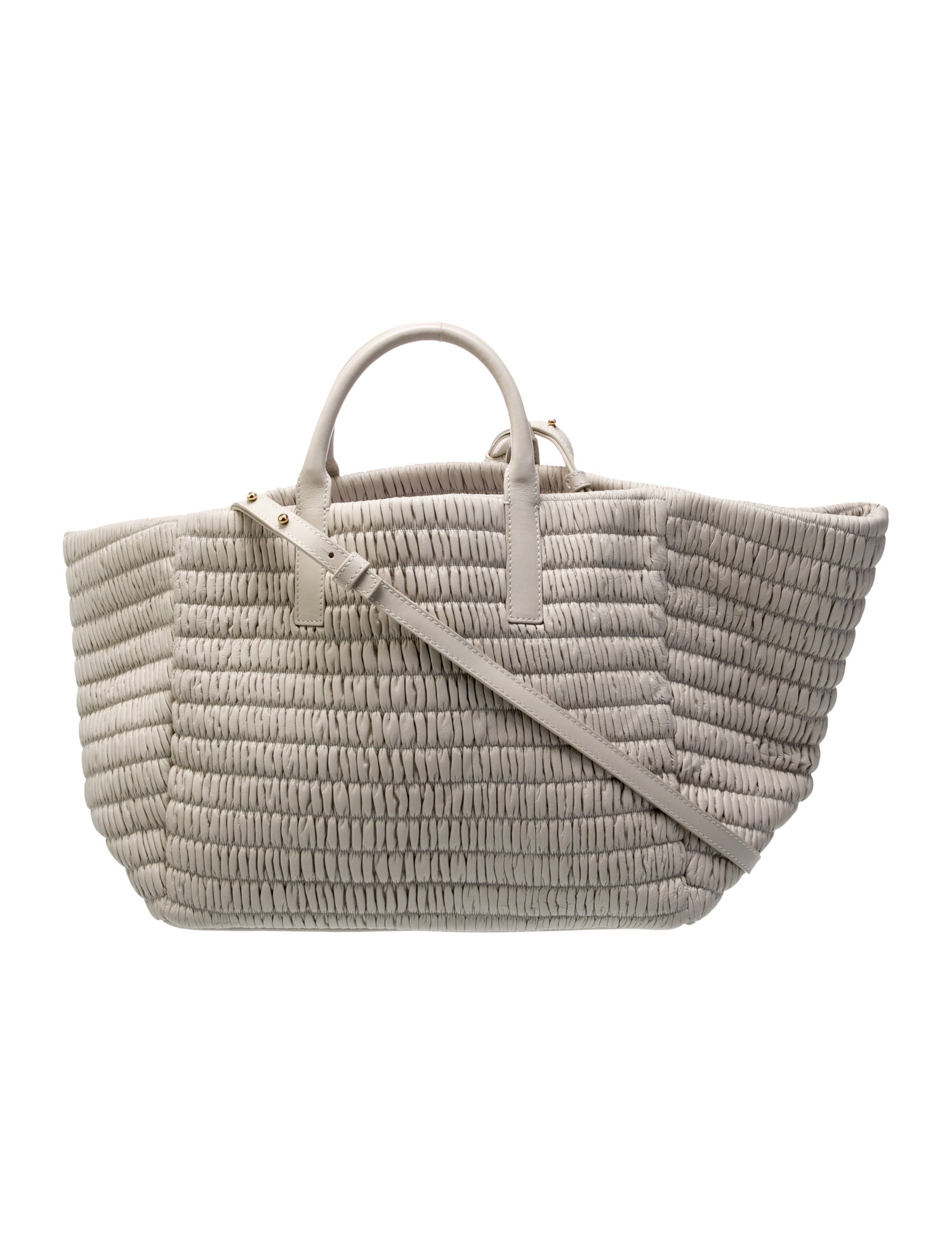 DeMellier Leather Weekender Bag