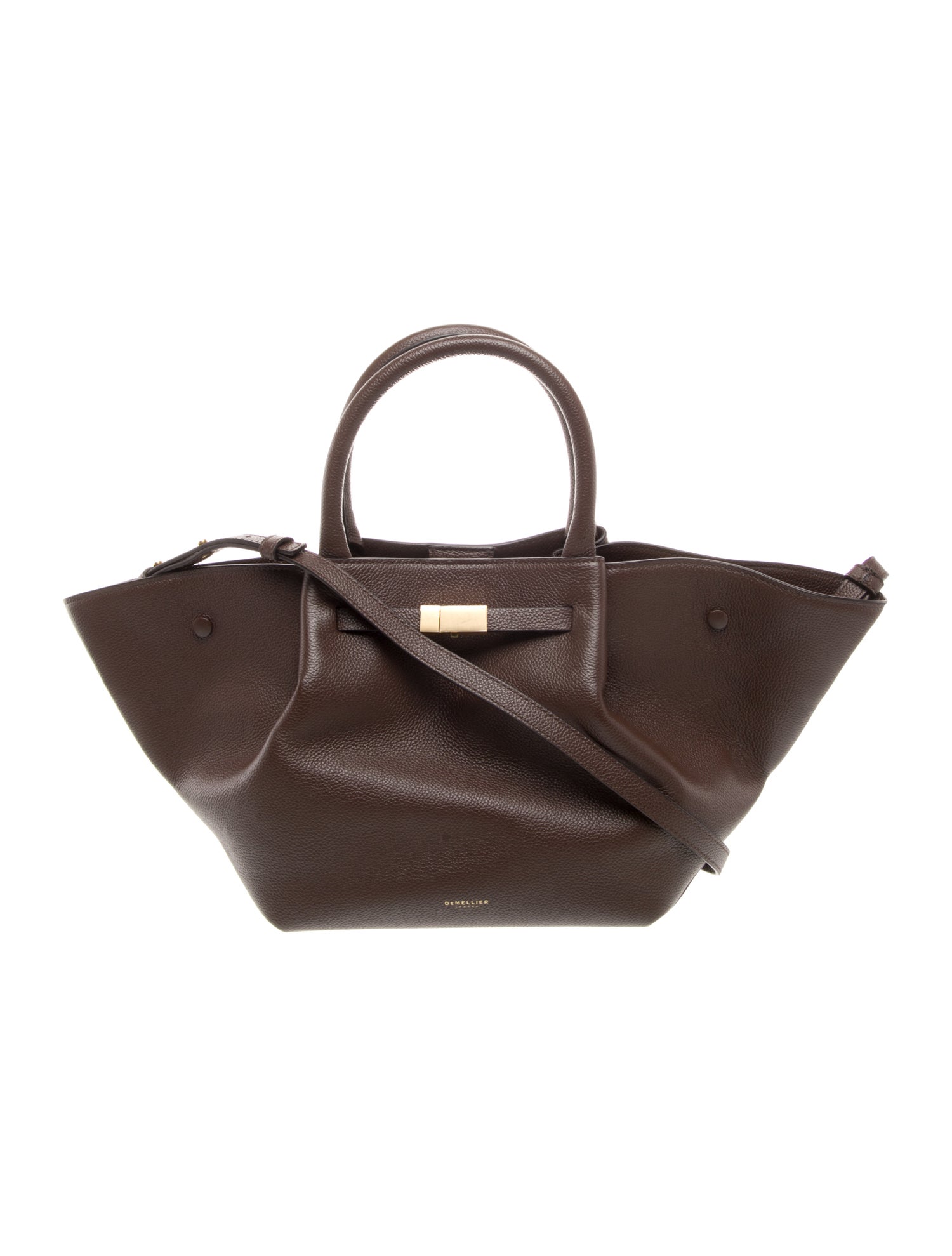 DeMellier Leather Top Handle Bag