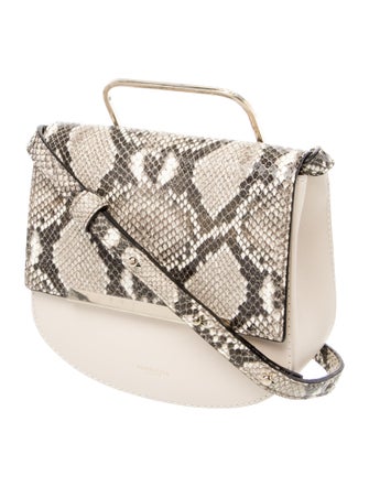 DeMellier Embossed Leather Rome Mini