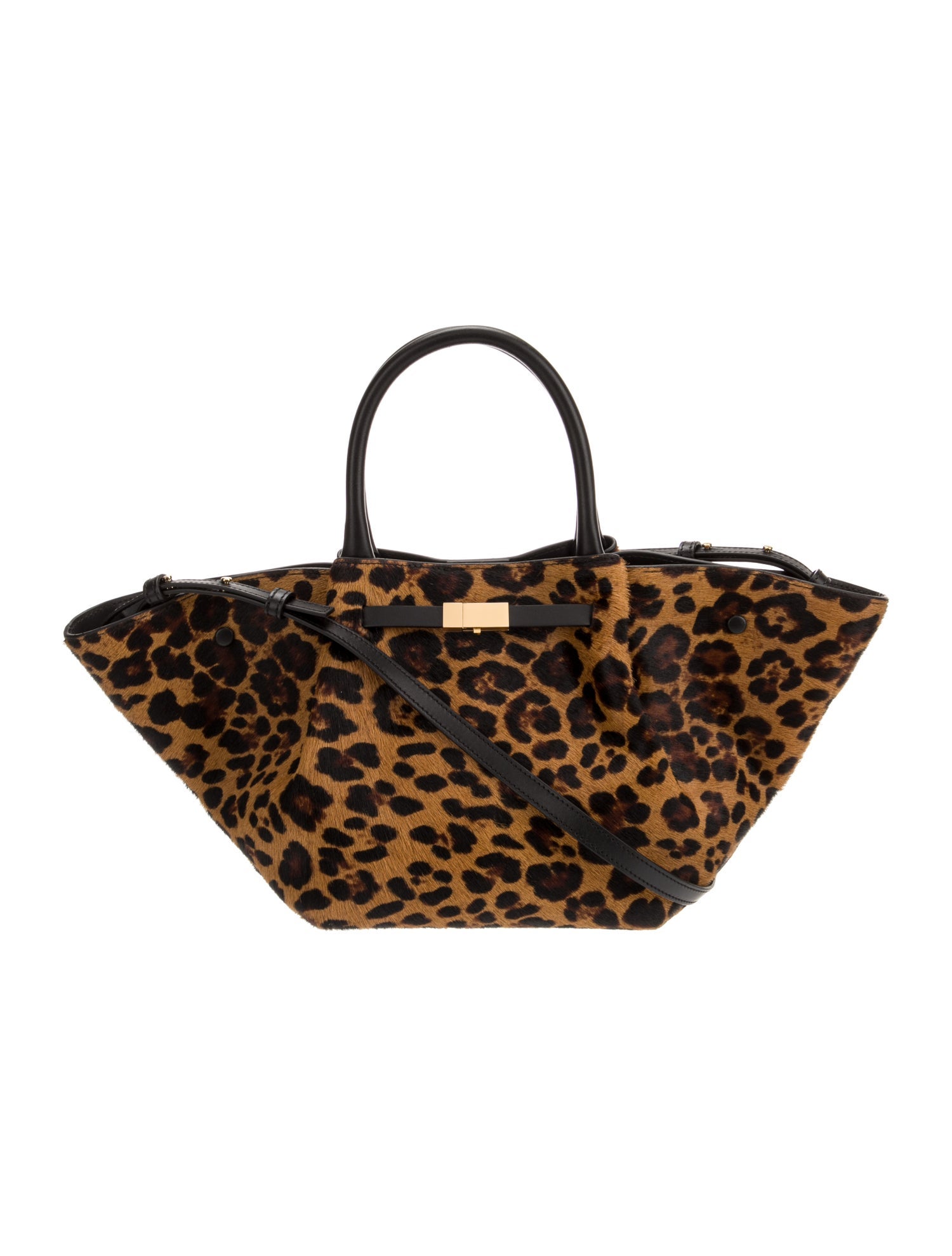 DeMellier Calf Hair Top Handle Bag
