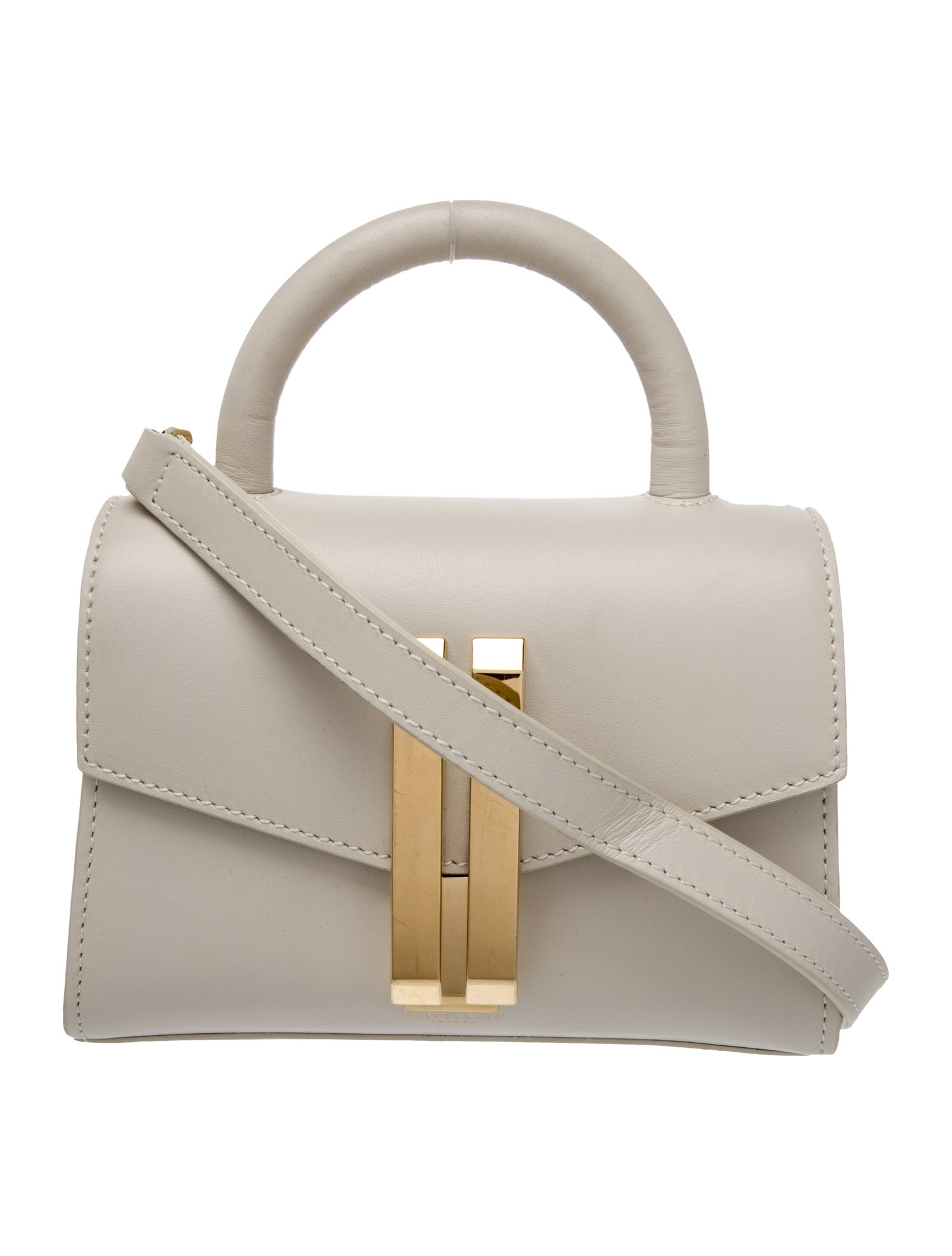 DeMellier Leather Top Handle Bag Mini