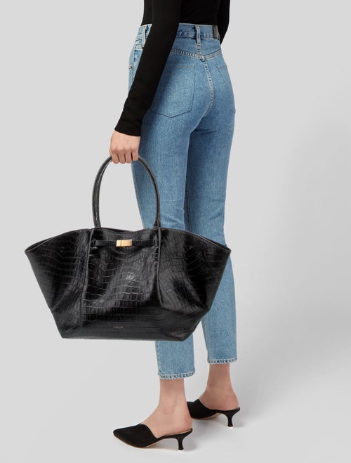 DeMellier Embossed Leather Tote