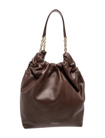 DeMellier Leather Bucket Bag