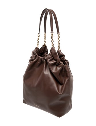 DeMellier Leather Bucket Bag