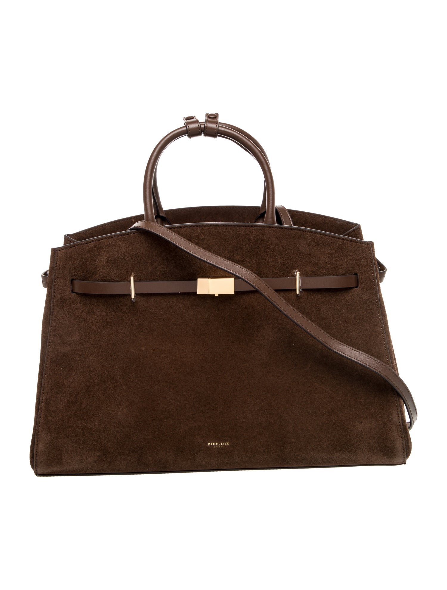DeMellier Leather Top Handle Bag