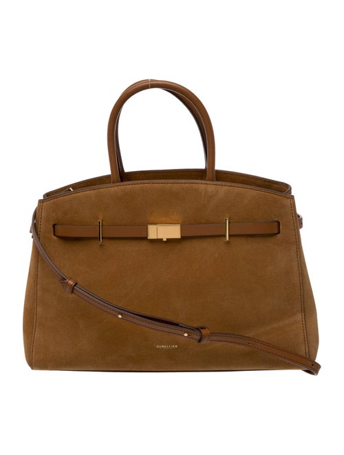 DeMellier Suede Top Handle Bag