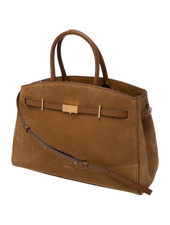 DeMellier Suede Top Handle Bag