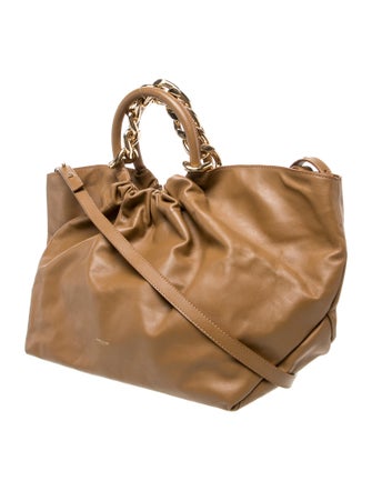 DeMellier Leather Top Handle Bag
