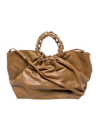 DeMellier Leather Top Handle Bag