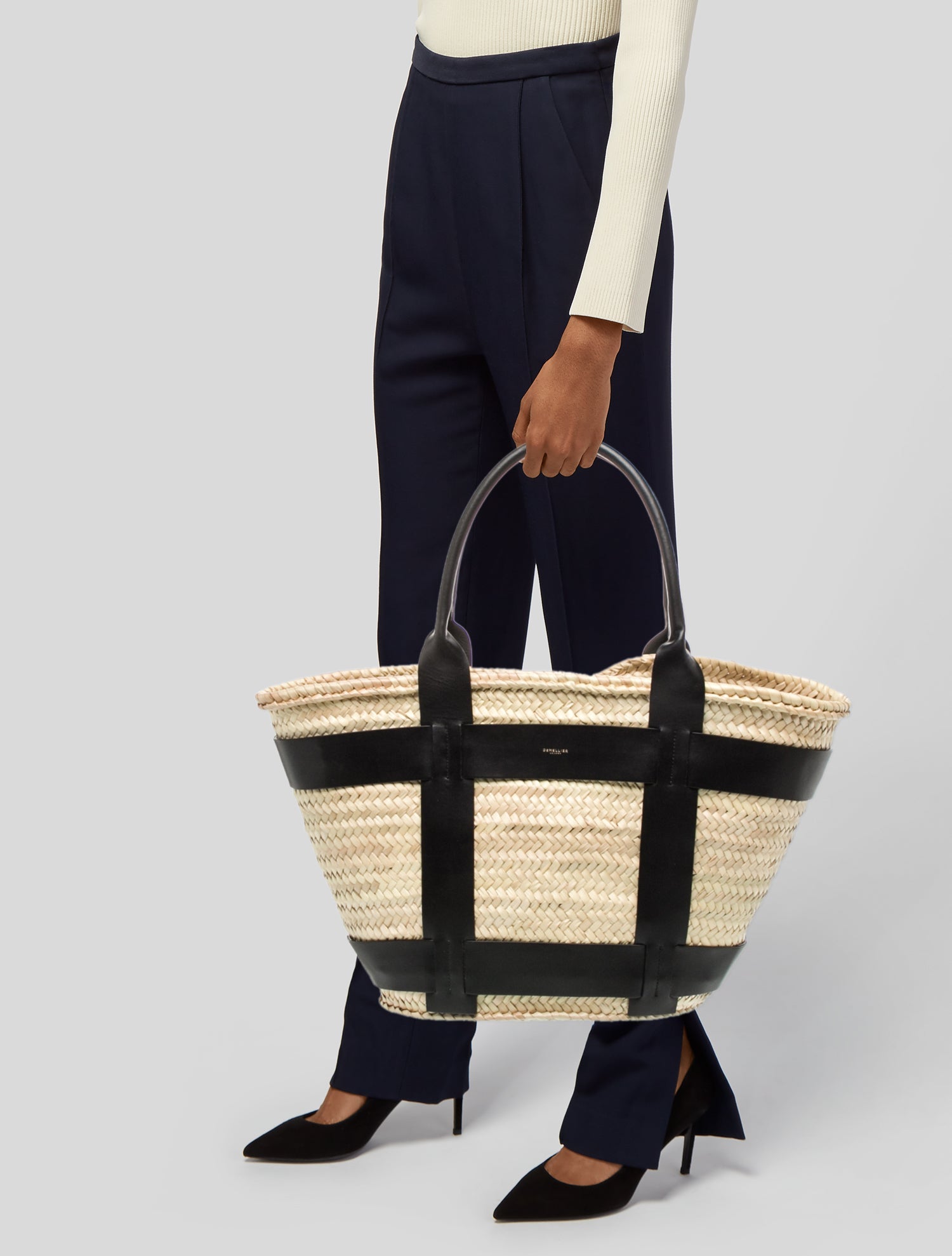 DeMellier Straw Tote