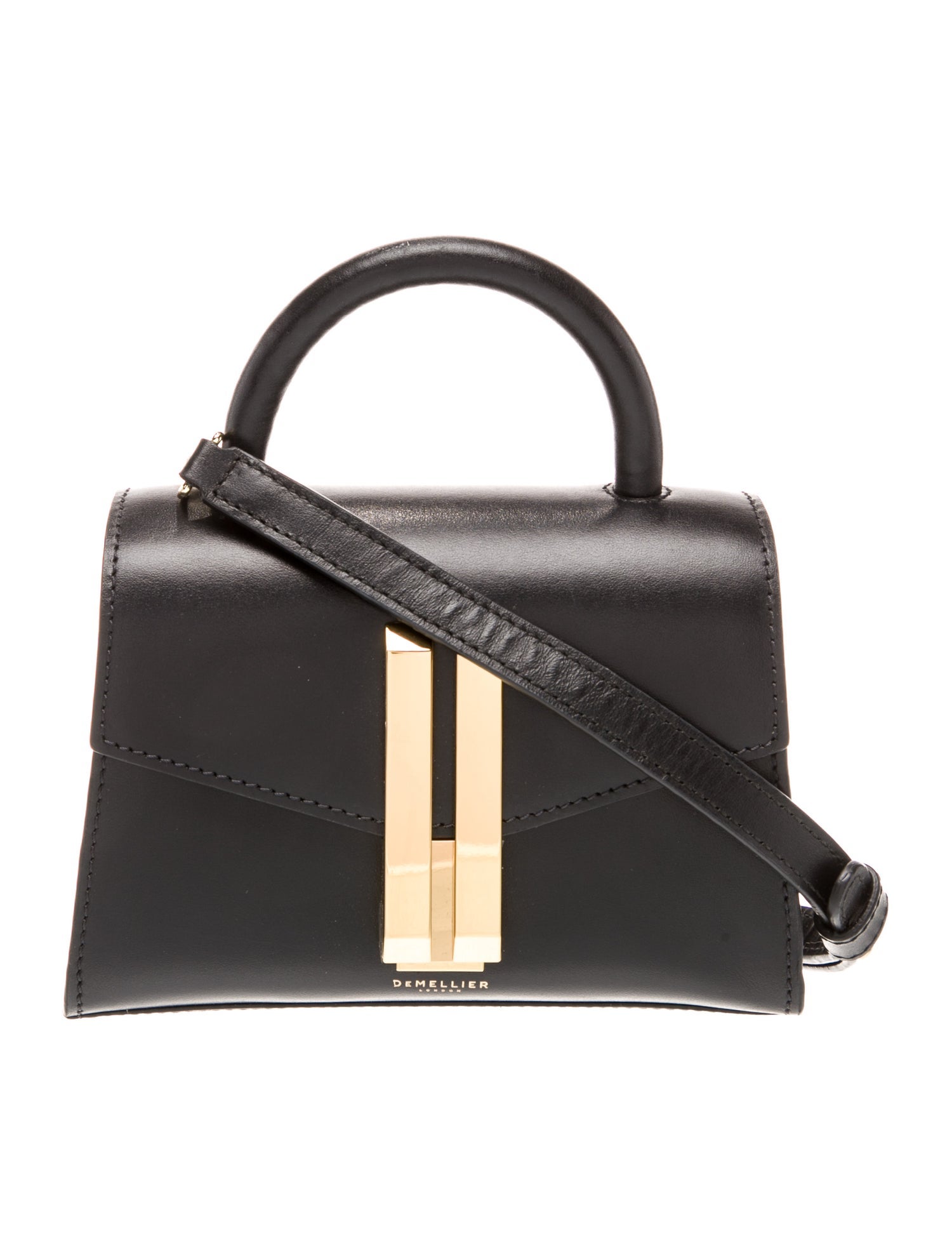 DeMellier Leather Top Handle Bag