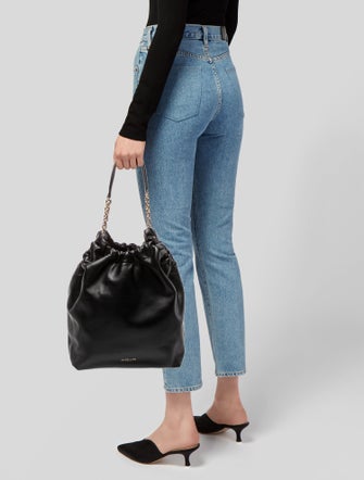 DeMellier Leather Bucket Bag