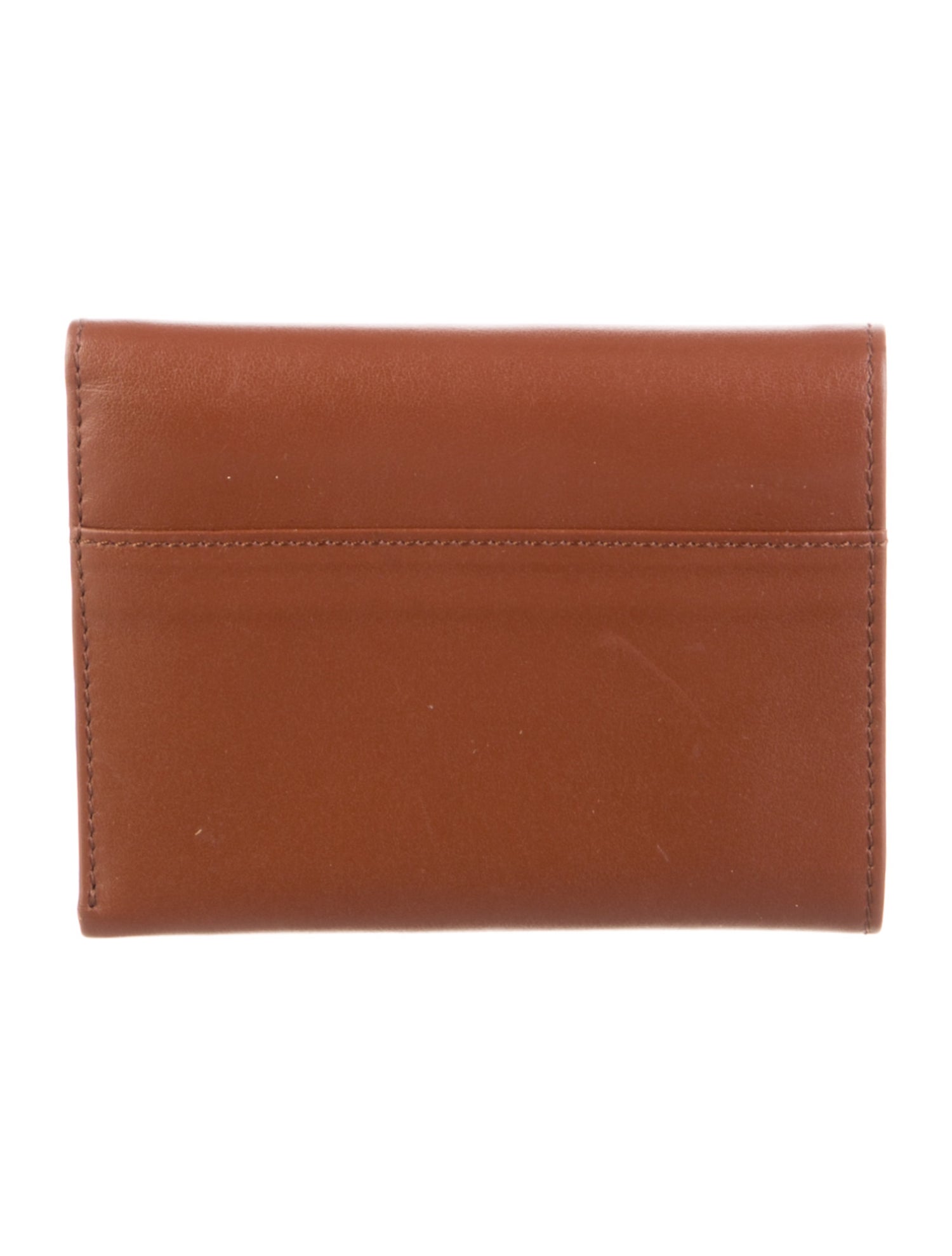 DeMellier Leather Printed Compact Wallet