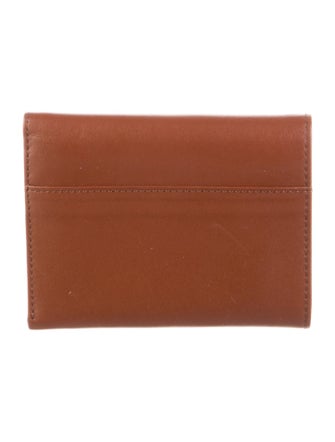 DeMellier Leather Printed Compact Wallet