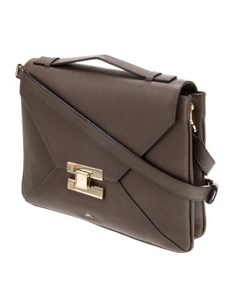 DeMellier Leather Messenger Bag