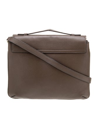 DeMellier Leather Messenger Bag