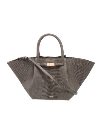 DeMellier Embossed Leather Top Handle Bag