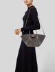 DeMellier Embossed Leather Top Handle Bag