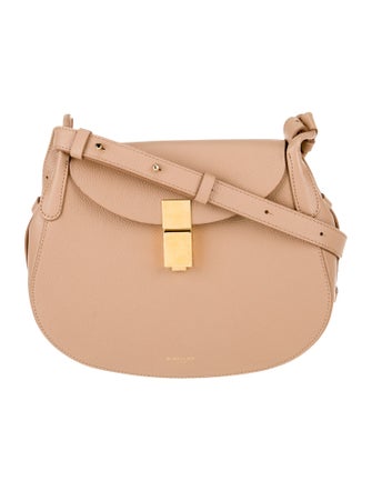 DeMellier Leather Messenger Bag