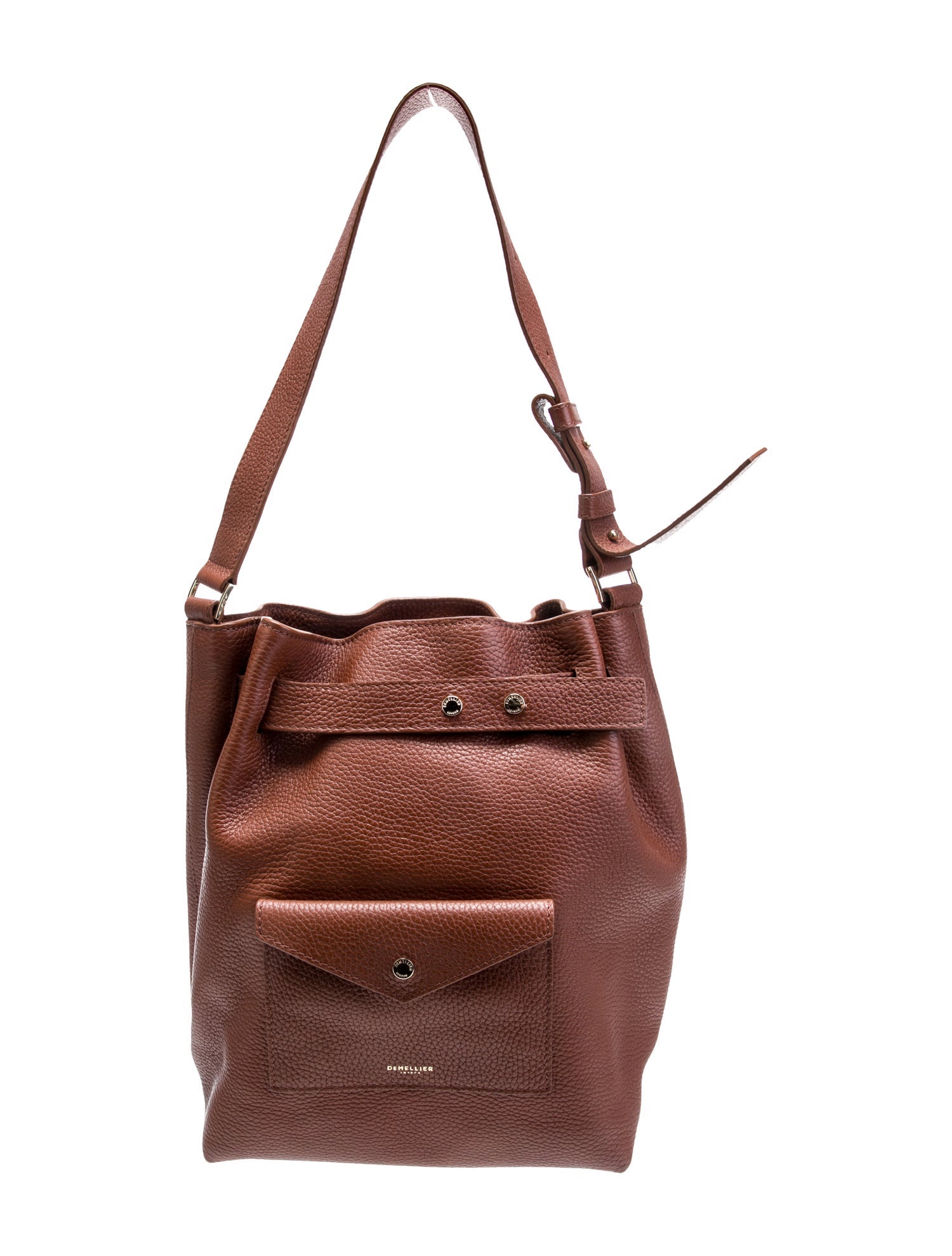 DeMellier Leather Bucket Bag