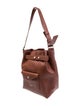 DeMellier Leather Bucket Bag