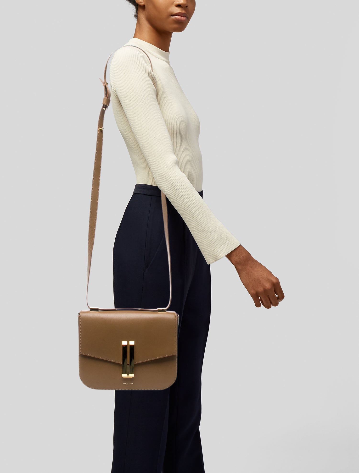 DeMellier Leather Shoulder Bag