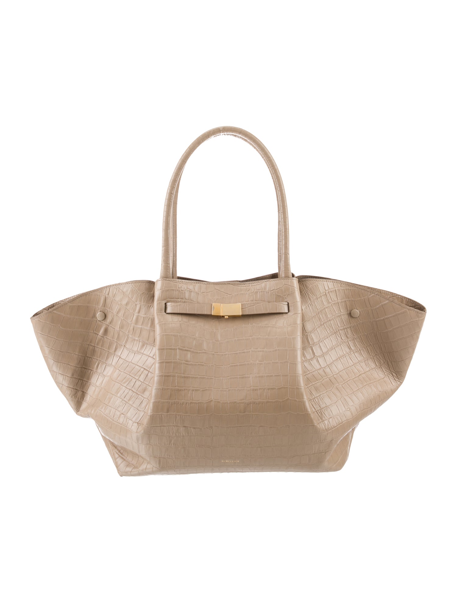 DeMellier Embossed Leather Shoulder Bag