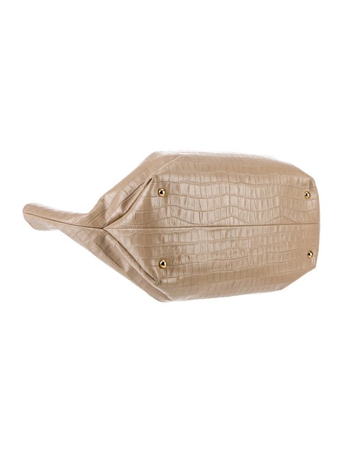 DeMellier Embossed Leather Shoulder Bag